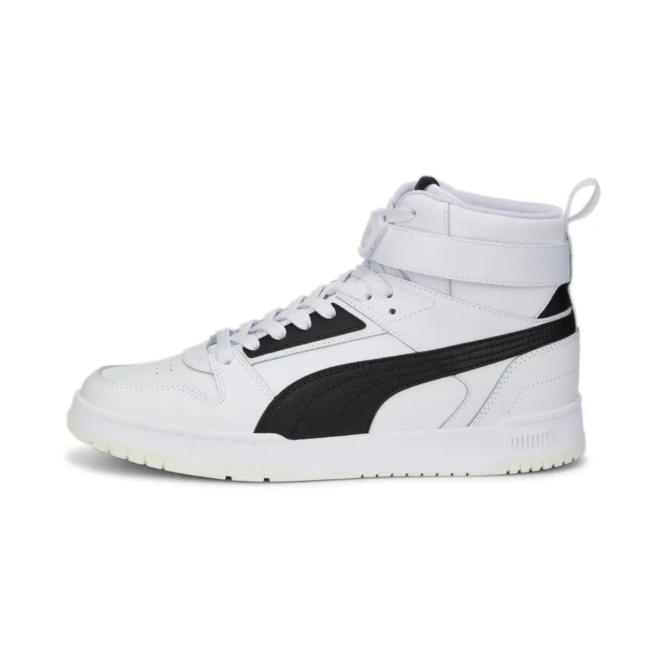 Puma RBD Game scarpe basket unisex bianche