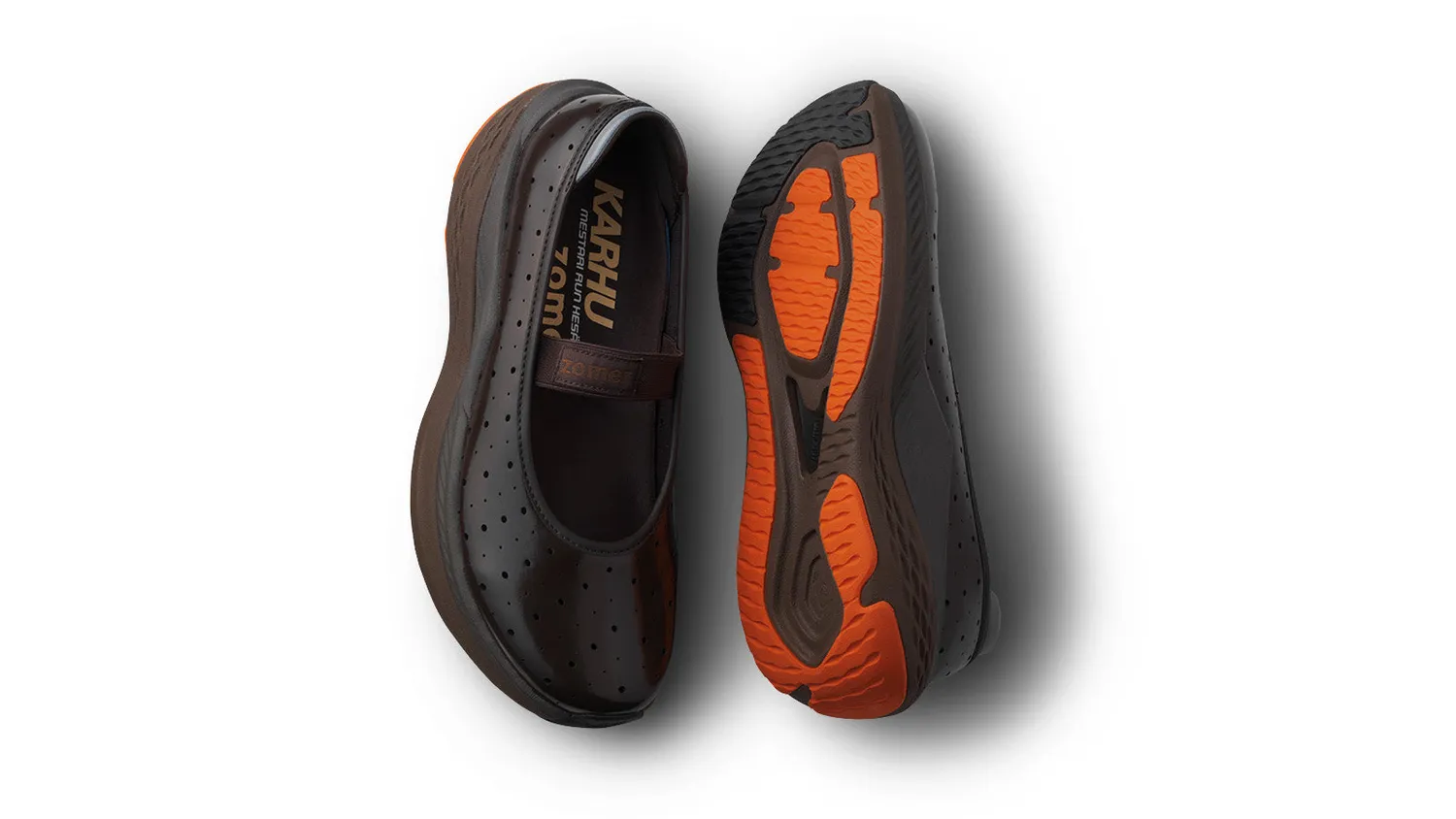 Karhu Mestari Run Kesä sneakers pelle Chocolate Torte Tiramisu slip-on