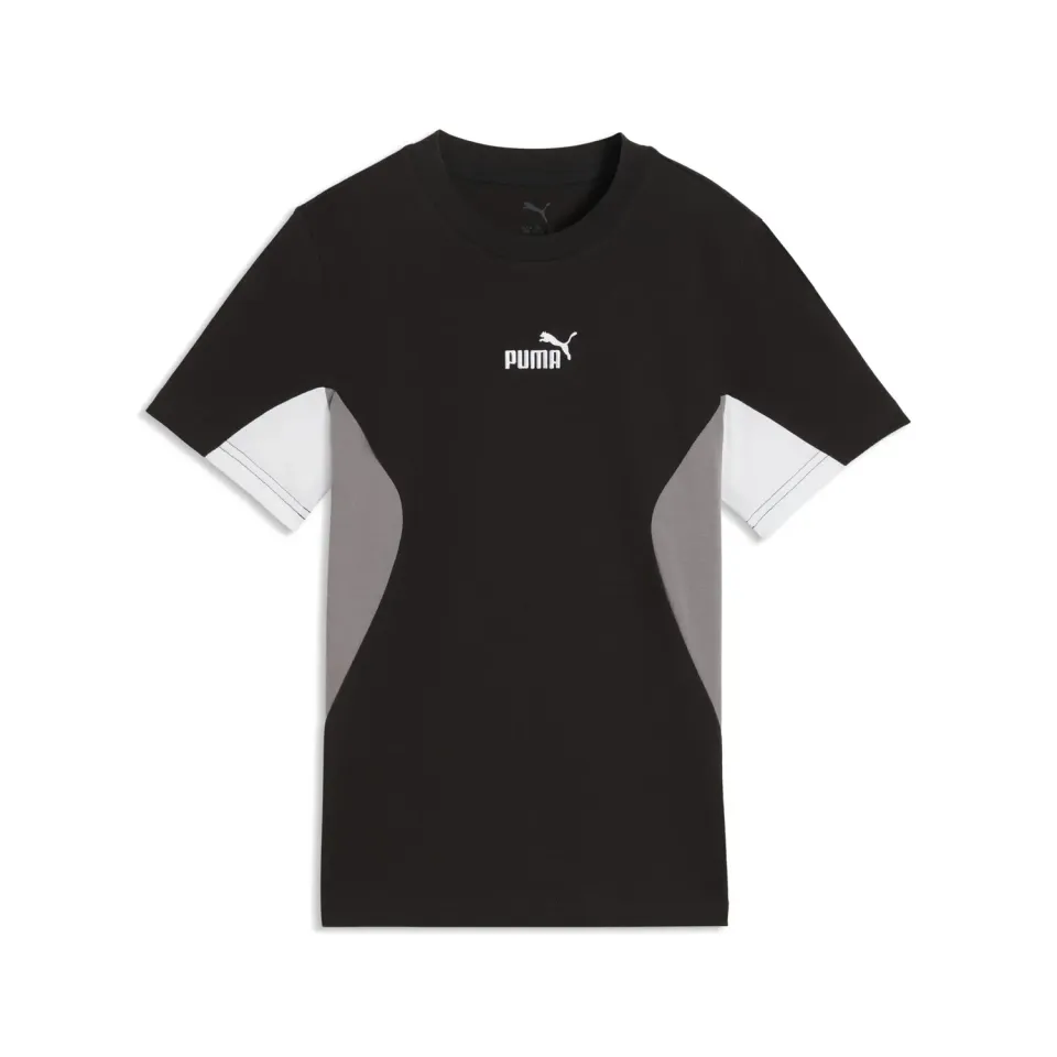 Puma Ess Block Tee B maglietta bambino maniche corte