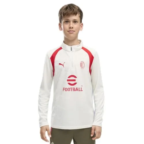 Puma AC Milan Training Top Jr Zip Bambino Tecnico