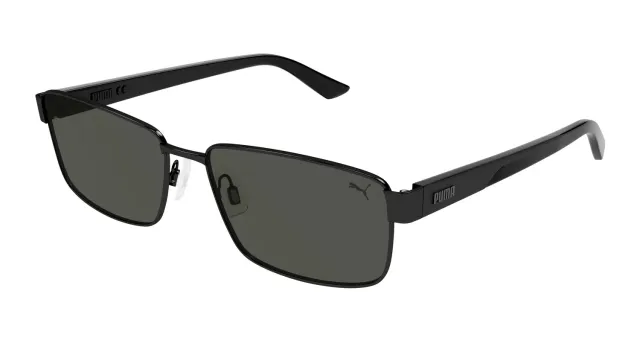 Puma PU0430S-001 occhiali da sole rettangolari metallo