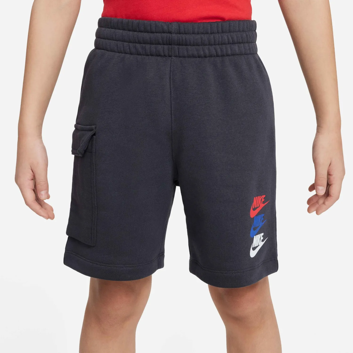Nike Sportswear SI Fleece Cargo Short L grigio