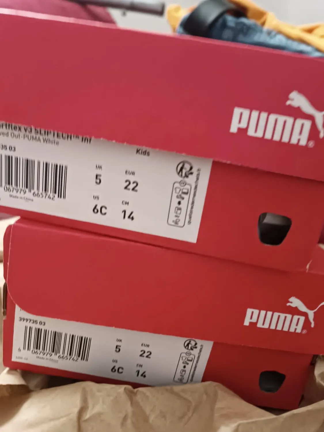 Puma Courtflex V3 Sliptech scarpe bimbo 0-24 nera