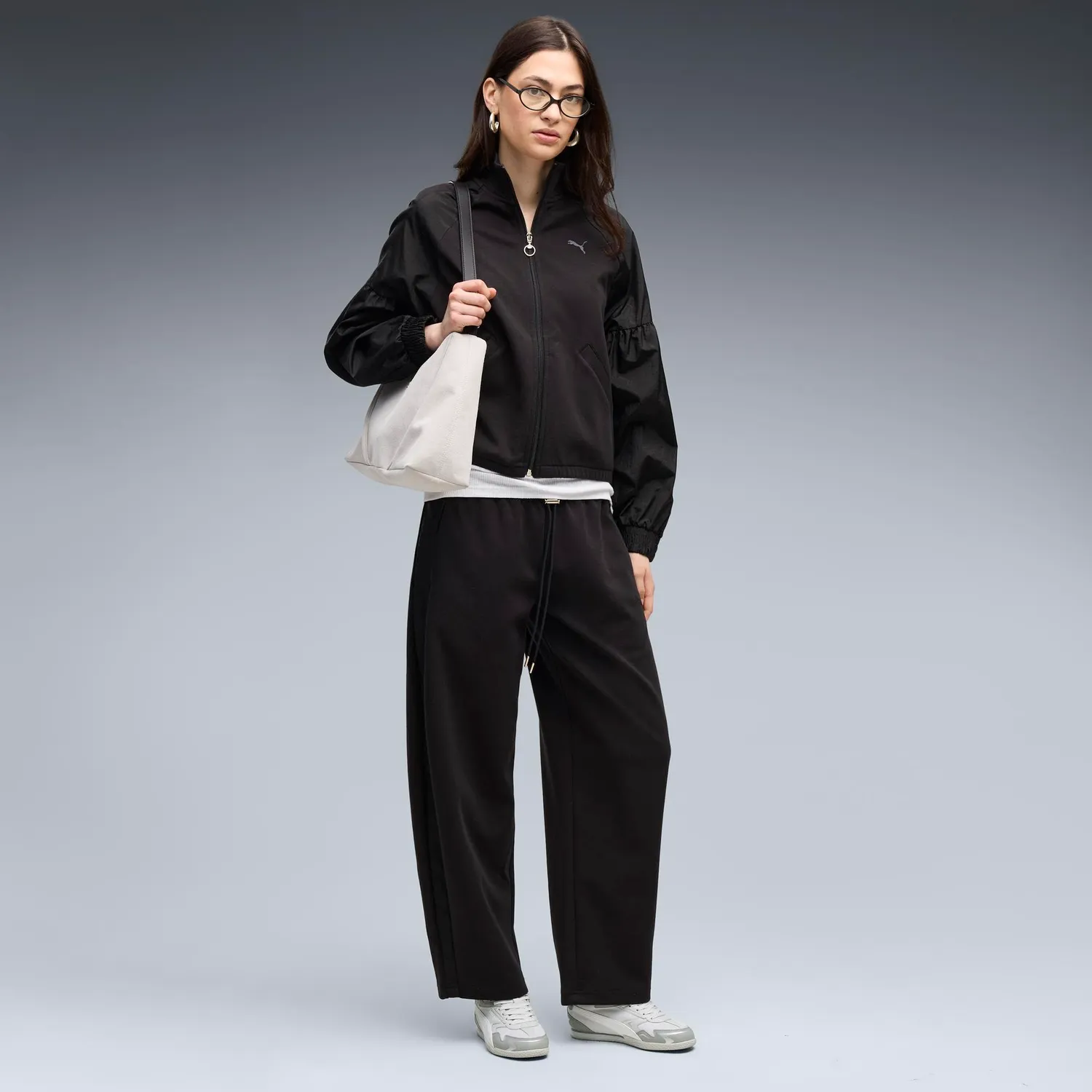 PUMA Her Giacca Zip Donna taglio morbido