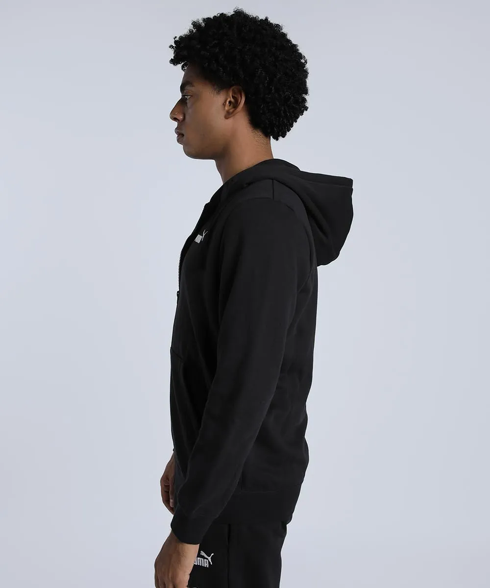 Puma Ess No.1 Logo felpa zip S con cappuccio