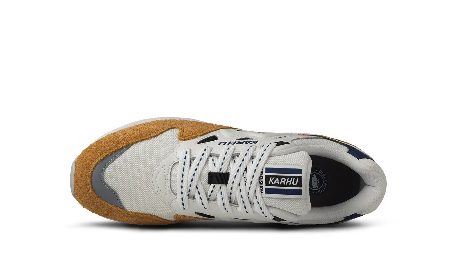 Karhu Legacy 96 Pumpkin Spice sneakers bianche in pelle