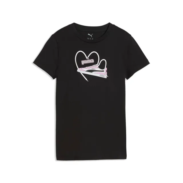 Puma Graphic Slim Sneaker Tee G maglietta bambina slim