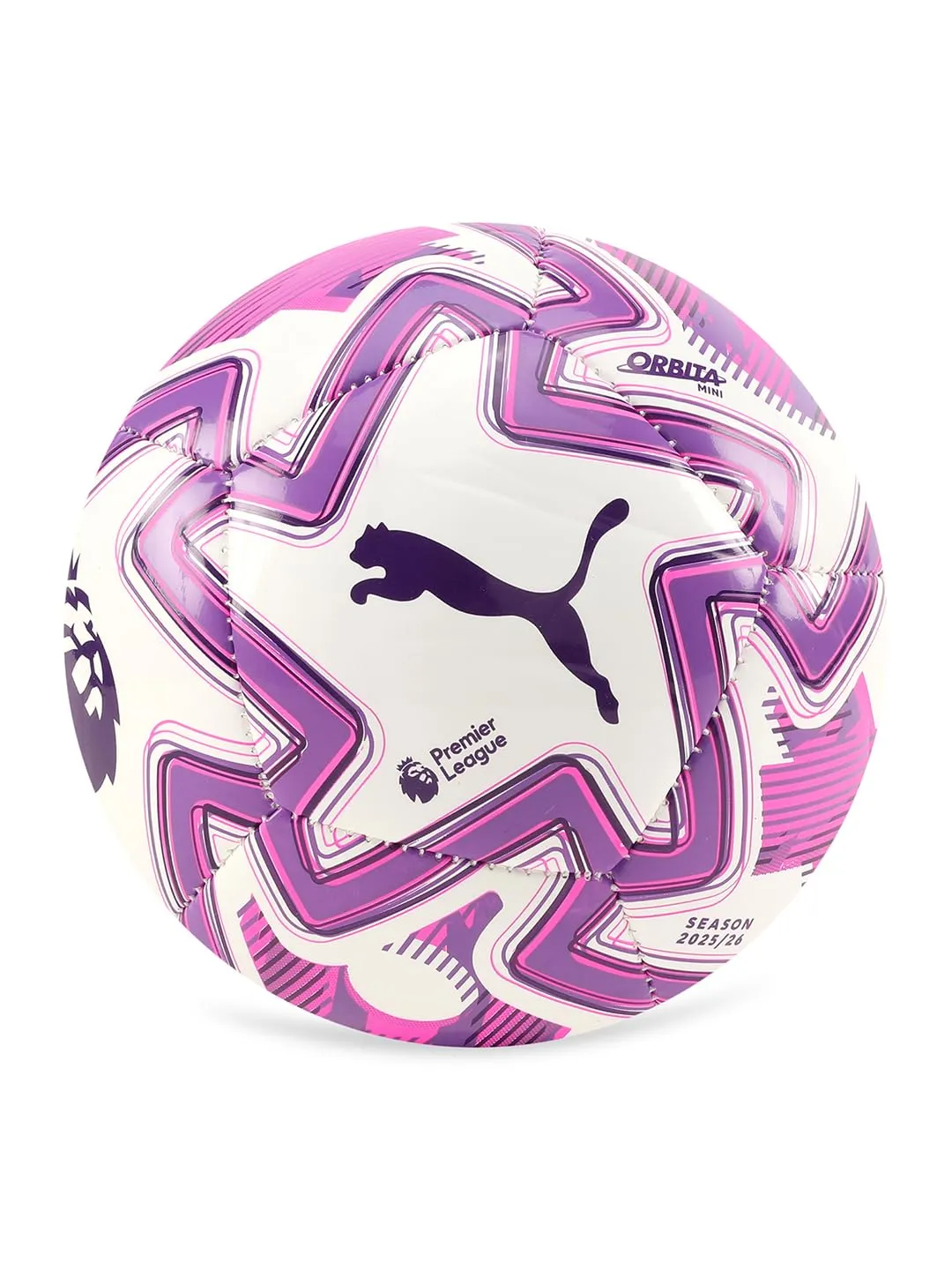 PUMA Orbita Premier League 2025/26 minipallone Fluo Yellow