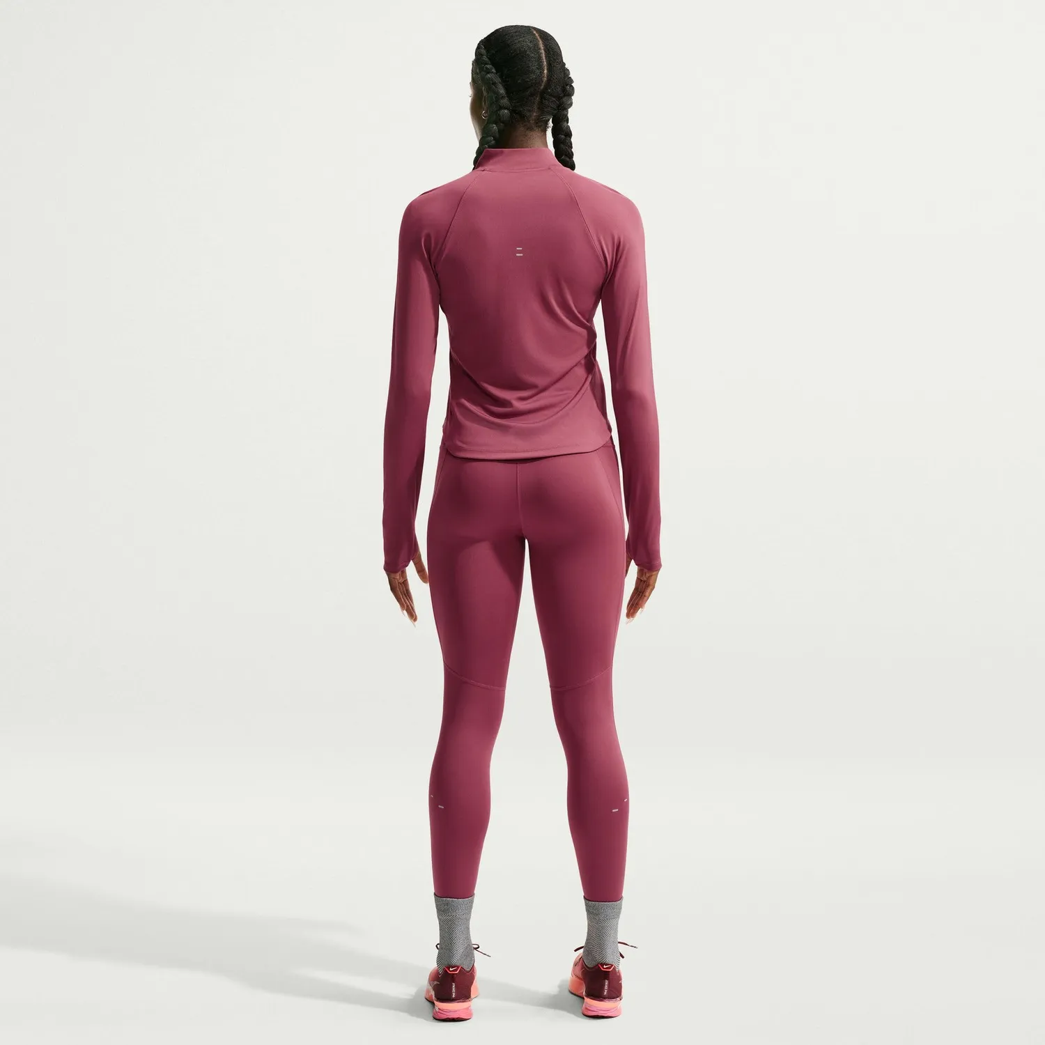 Nike Tempo maglia running donna XS mezza zip