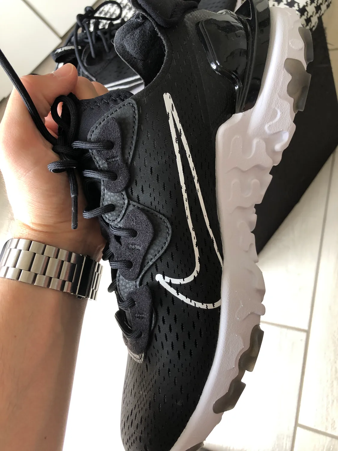 Nike React Vision scarpe running nero 44 EU