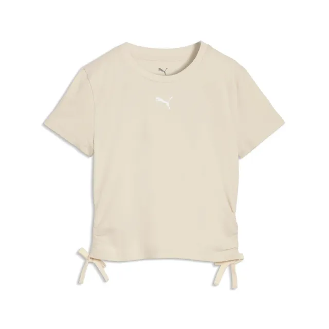 Puma Ess Centered Cat Logo Slim Knotted Tee G maglietta bambina