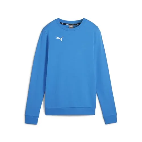 PUMA teamGOAL Casuals Crew Neck Sweat felpa donna XS blu