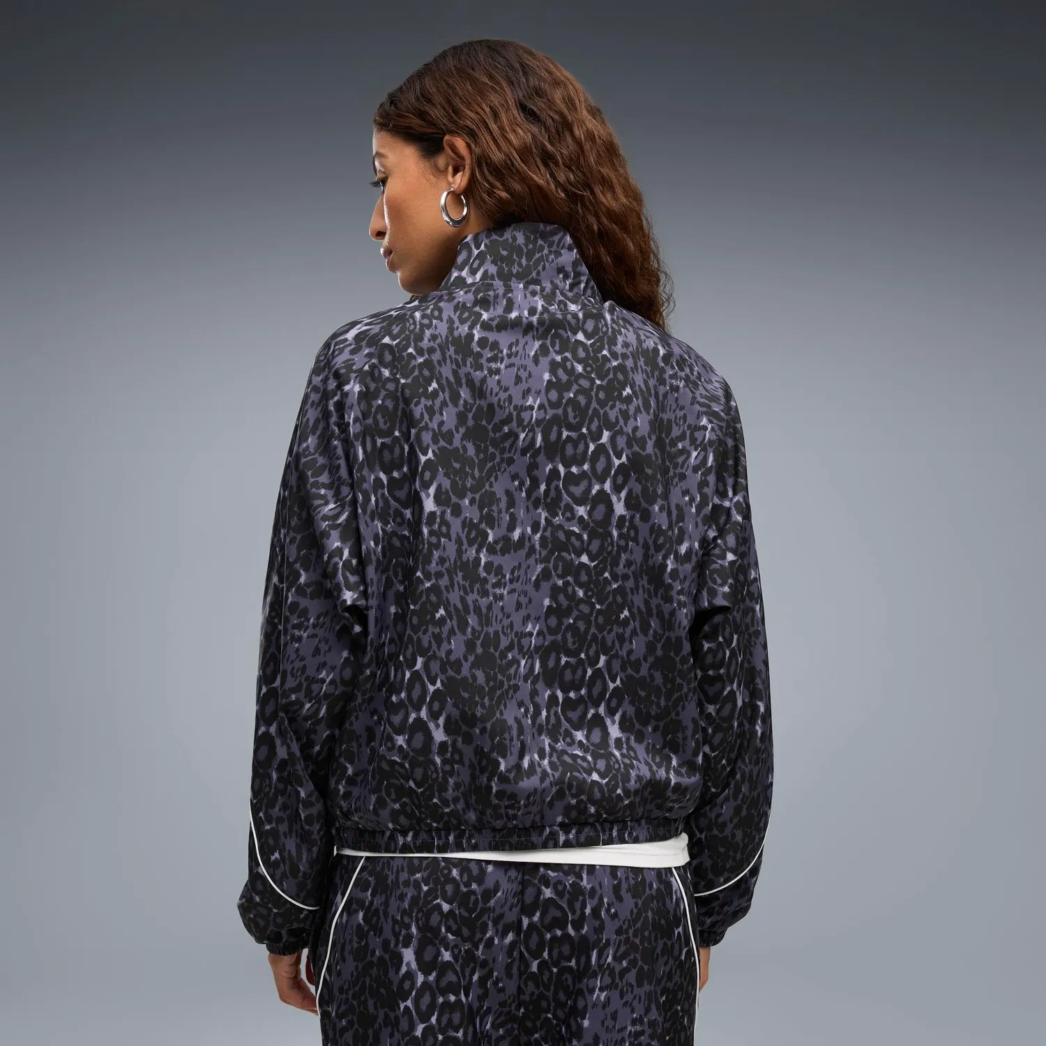Puma Sport Animal Relaxed AOP giacca donna Inky Depths