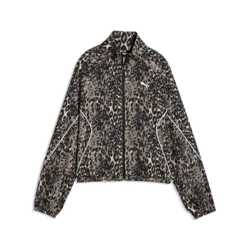 Puma Sport Animal Relaxed AOP giacca tessuto donna zip