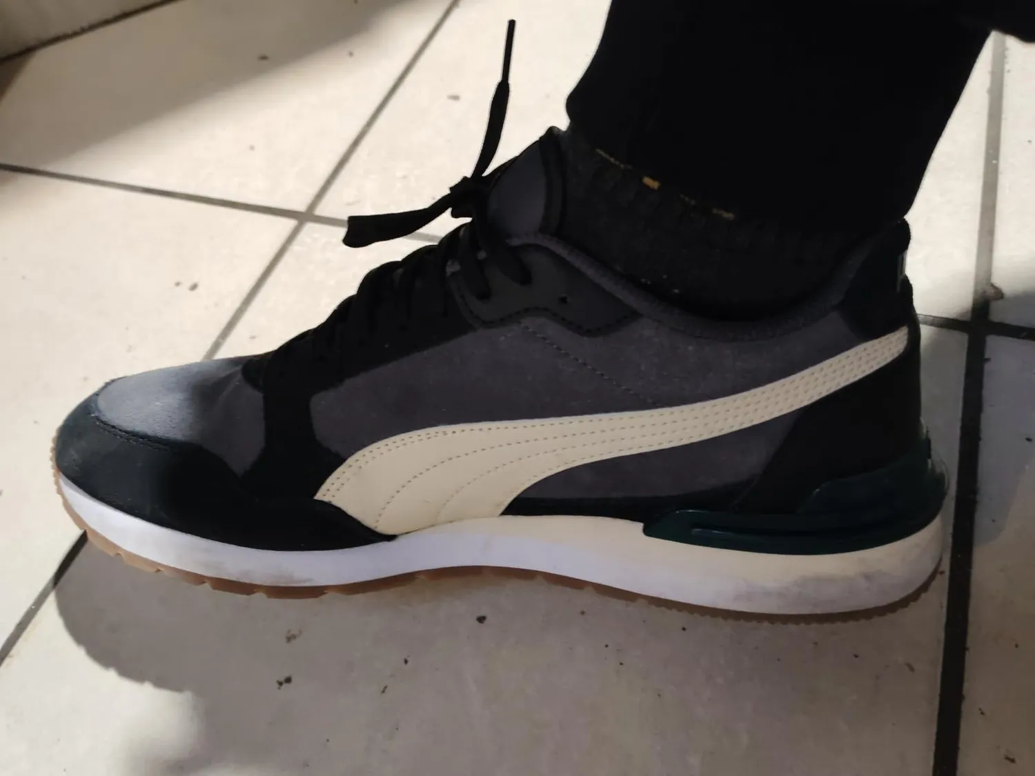 Puma ST Runner v4 Suede sneakers pelle scamosciata