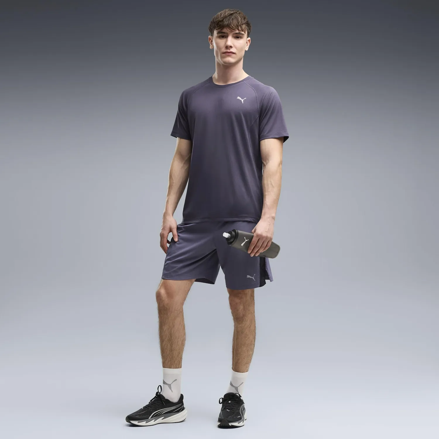 Puma Run Velocity Tee maglietta running nera L traspirante