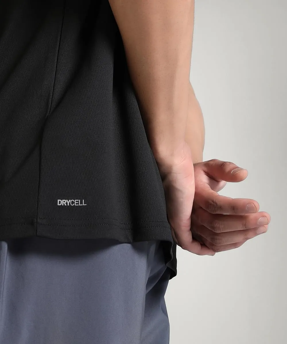 Puma Tad Essential Poly Texture Tee maglietta nera poliestere