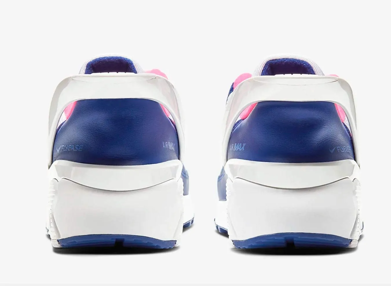 Nike Air Max 90 FlyEase scarpe corsa uomo 44 bianche