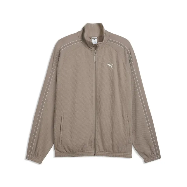 Puma Class giacca con zip uomo grigia