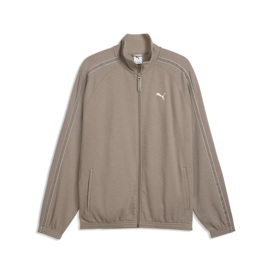 Puma Class giacca con zip uomo grigia