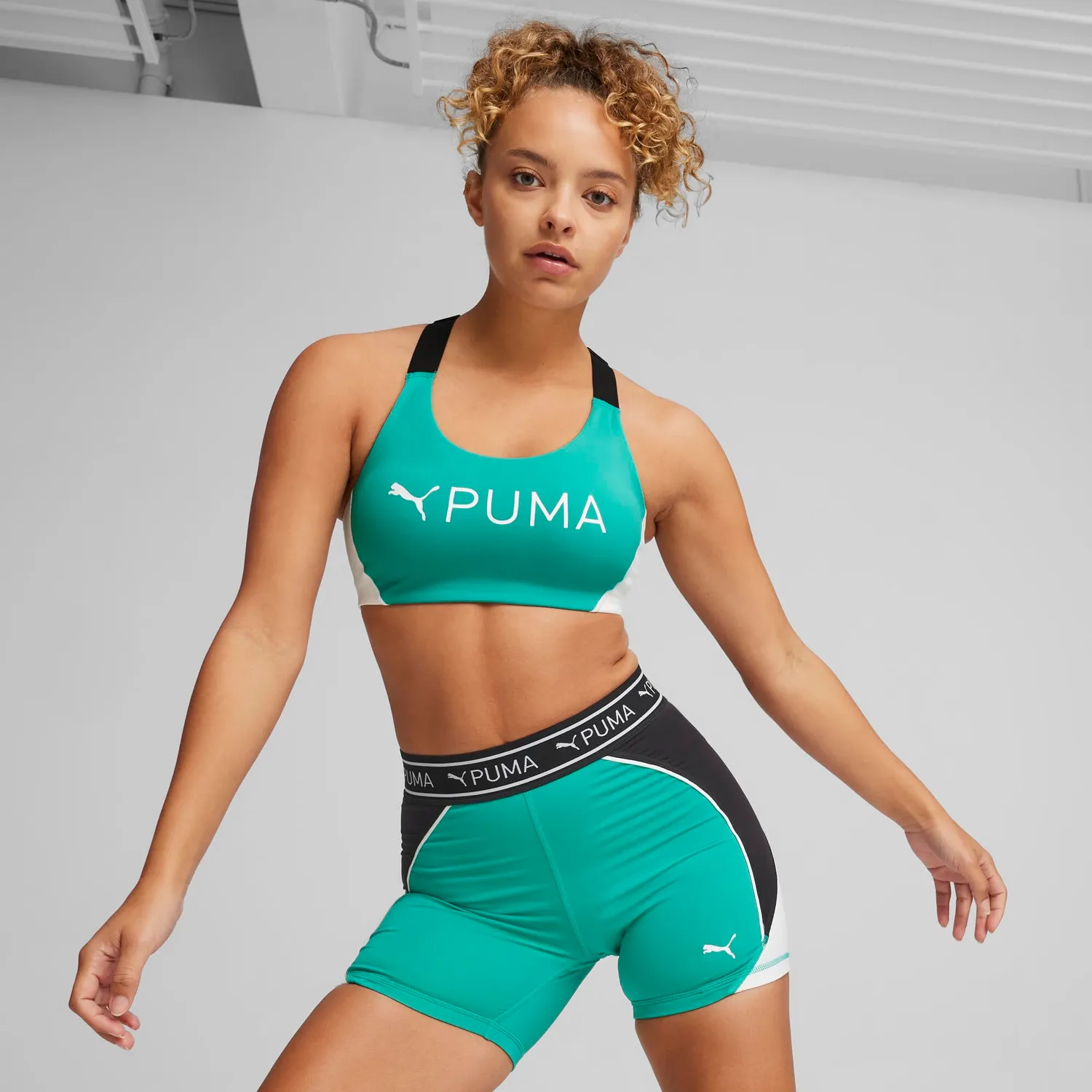 Puma 4Keeps Eversculpt reggiseno sportivo verde