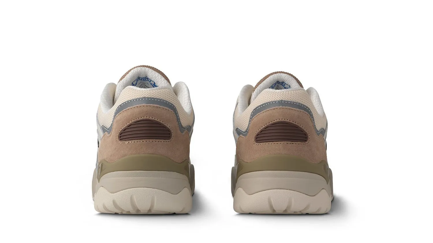 Karhu Fusion XT sneakers Warm Taupe Azure Blue camoscio