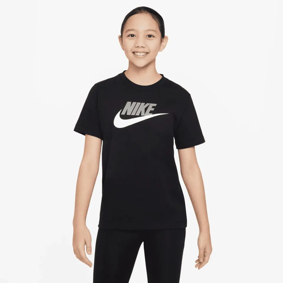 Nike NSW Tee Futura HBR t-shirt bimbi 122-128 cotone