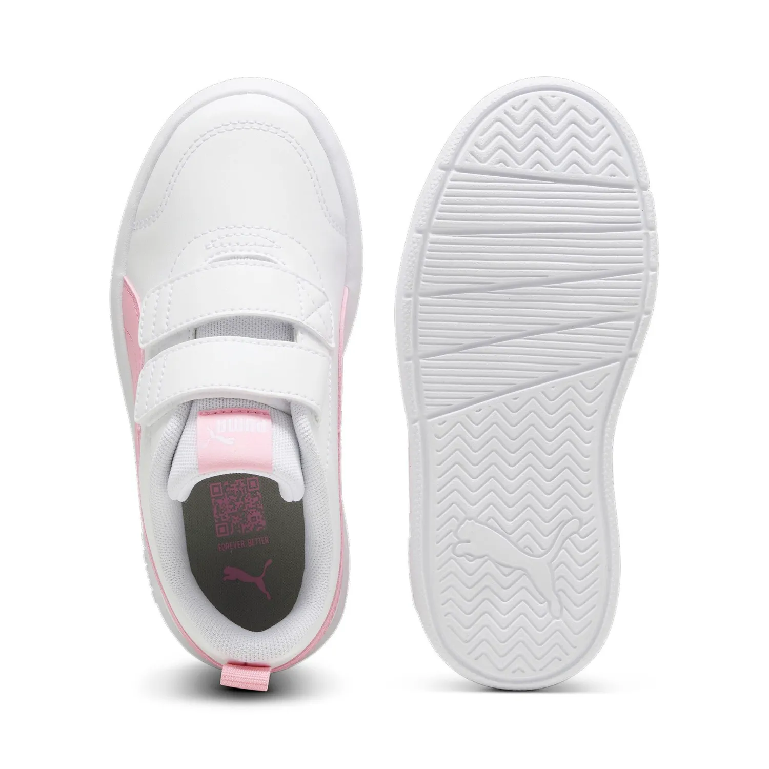 Puma Courtflex V3 V PS scarpe bambino 29 EU nere strappo