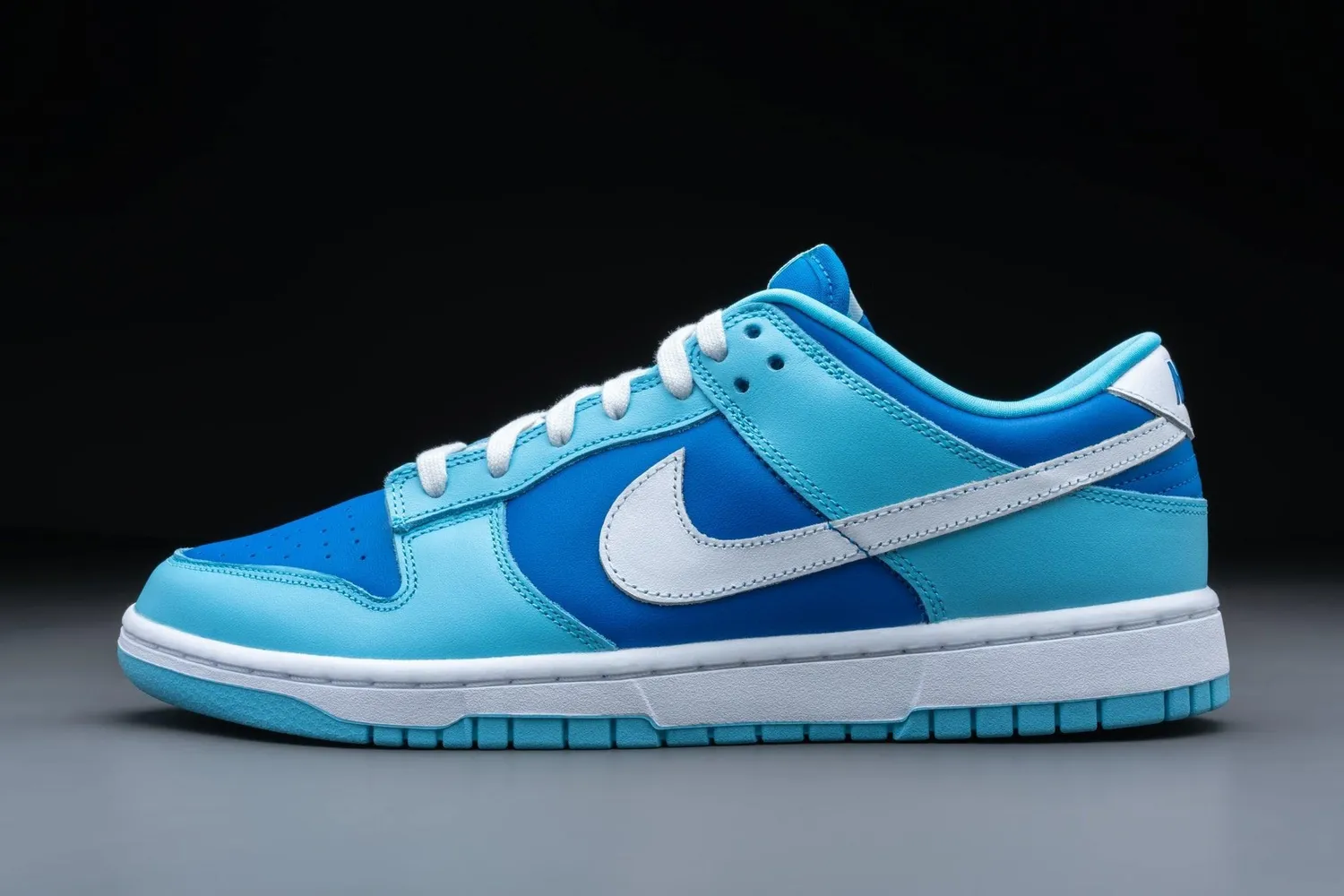 Nike Dunk Low sneakers pelle vintage cushion comfort