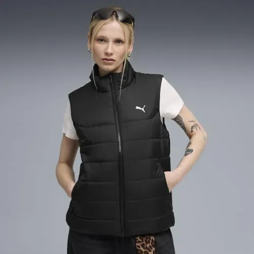 PUMA Essentials gilet imbottito donna taglia S nero