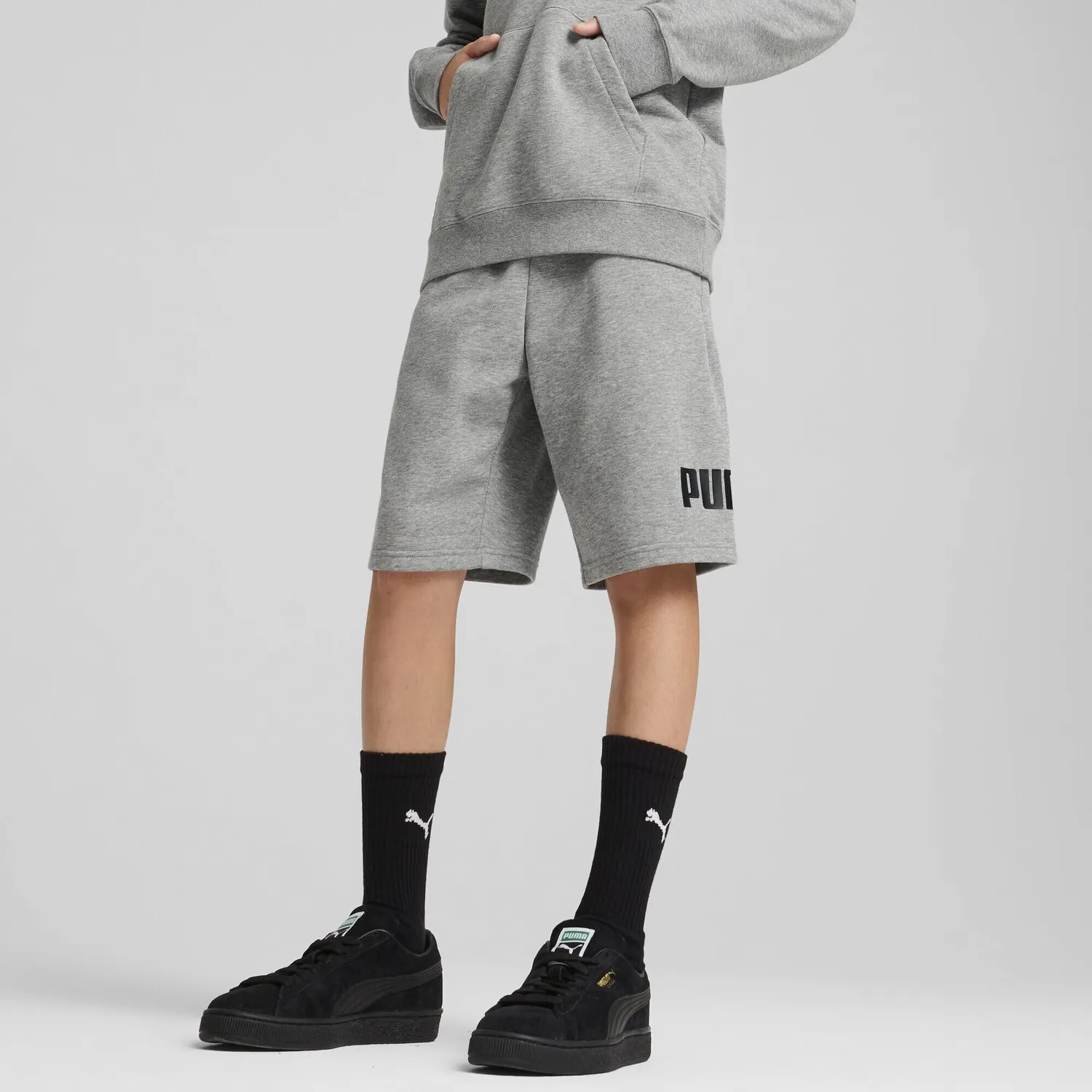Puma Ess No.1 Logo Shorts TR B pantaloncini bimbi jersey