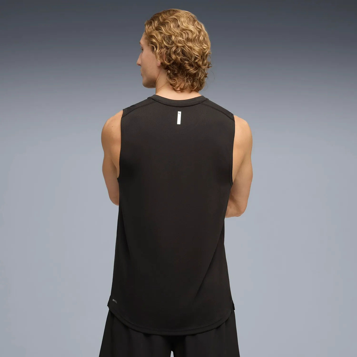 Puma Pwrtrain Sleeveless Tee canotta uomo nera traspirante