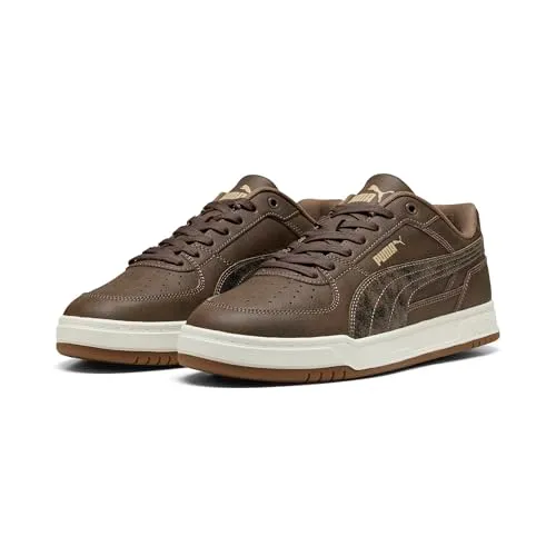 Puma Caven III Crafted sneakers pelle nero 42.5