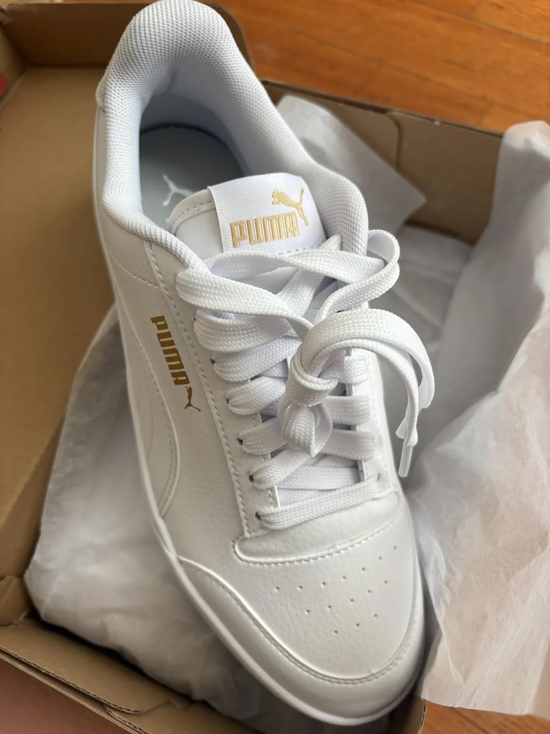 PUMA Shuffle sneaker unisex pelle court anni 80