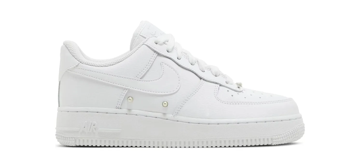 Nike Air Force 1 '07 scarpe donna bianche oro 38 EU