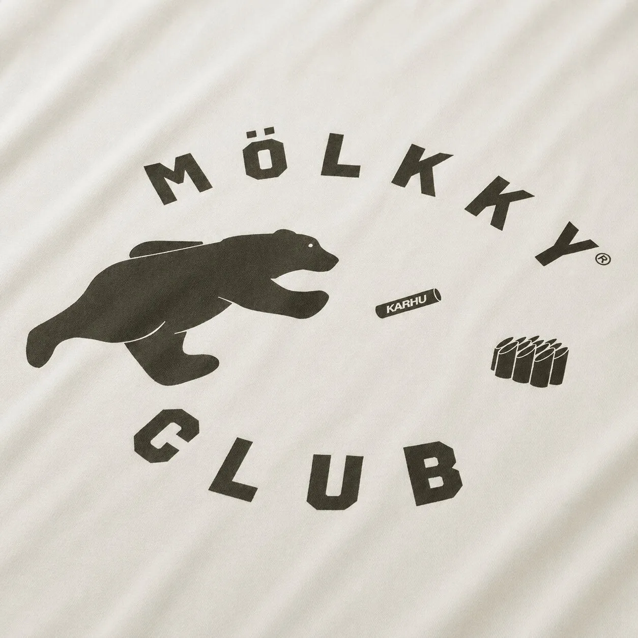 Karhu Mölkky Pack Club t-shirt cotone Sugar Swizzle relaxed