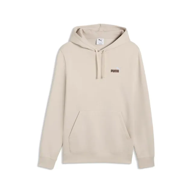 Puma Ess No 1 Logo Felpa con Cappuccio Uomo Nero Cotone