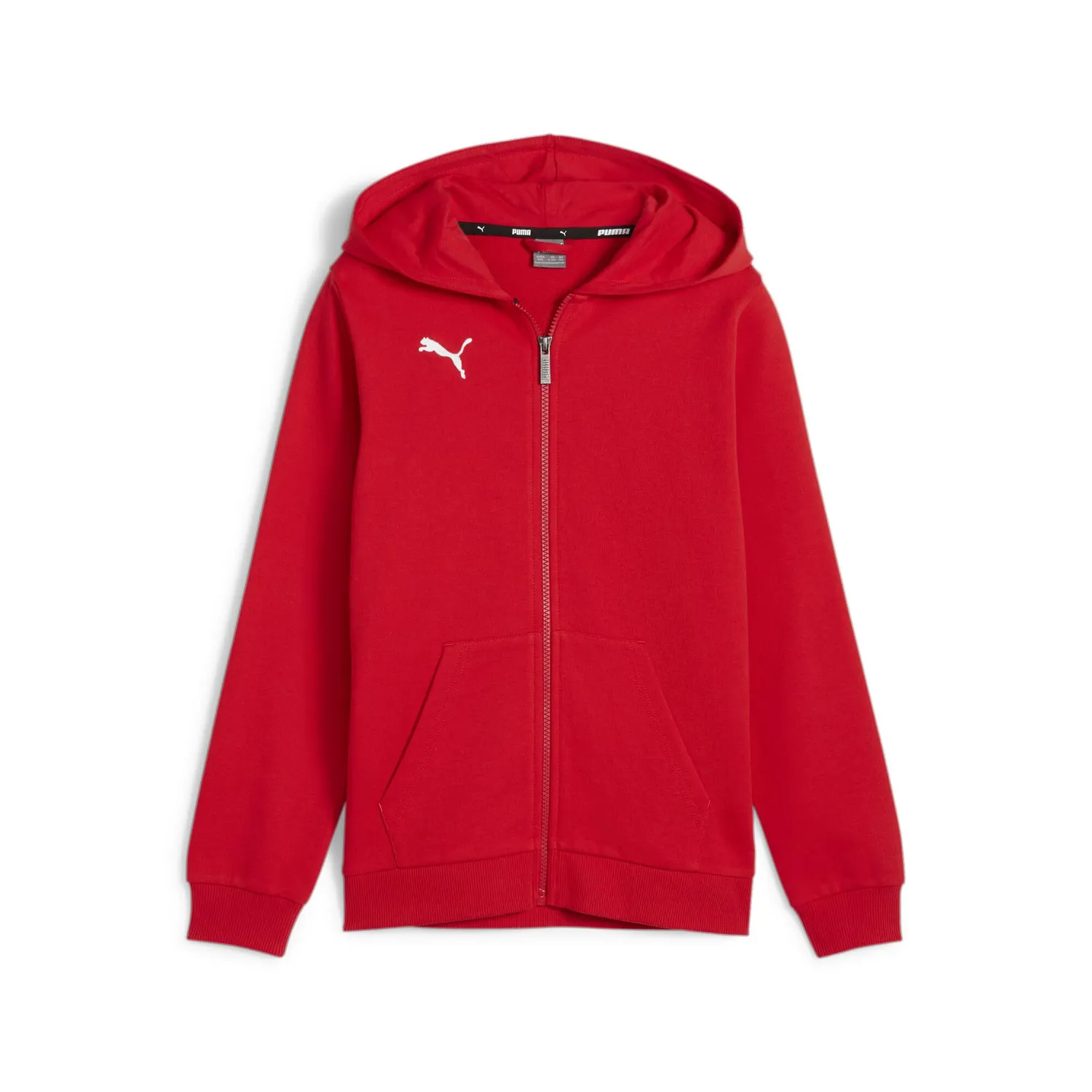 PUMA Teamgoal Hooded Jacket Jr felpa blu taglia 116