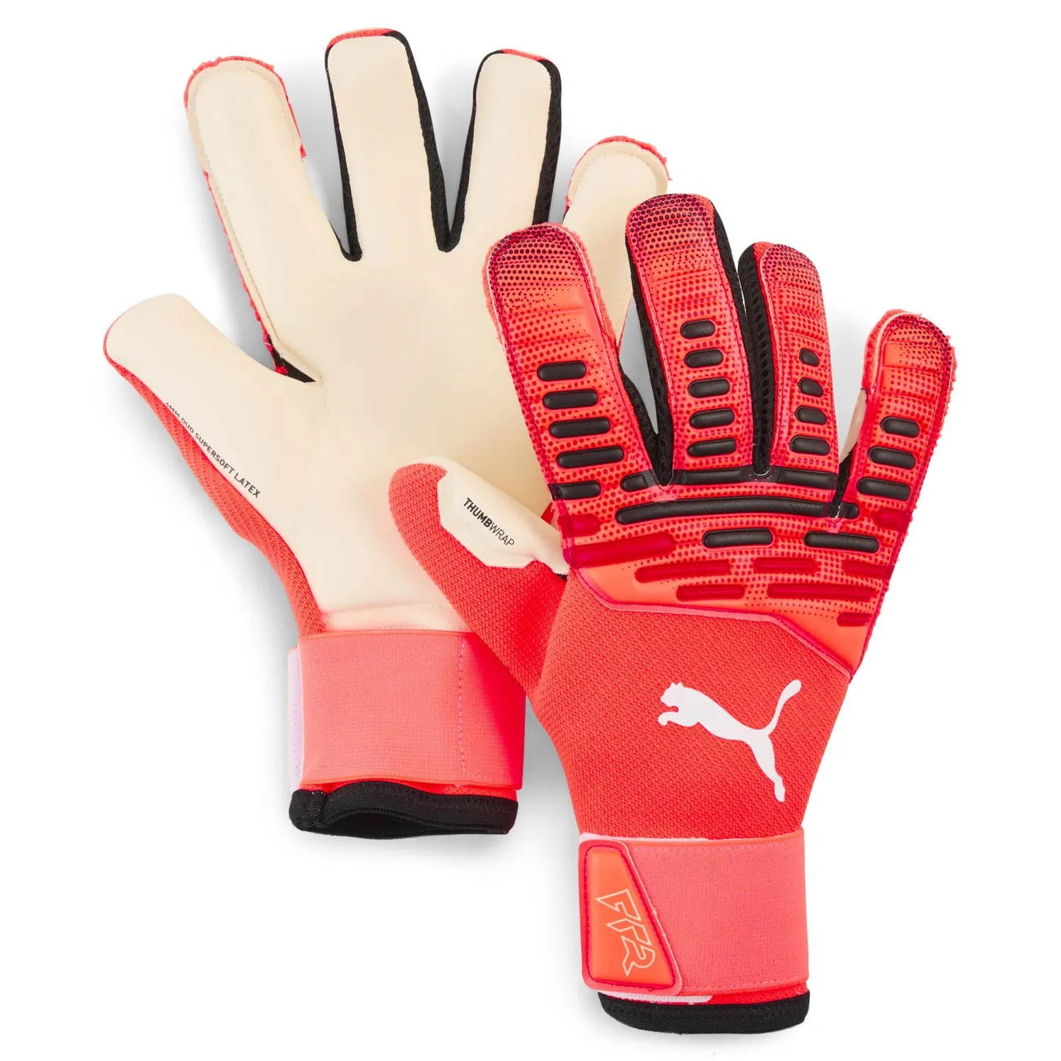 Puma Future Pro Hybrid guanti portiere bianchi presa