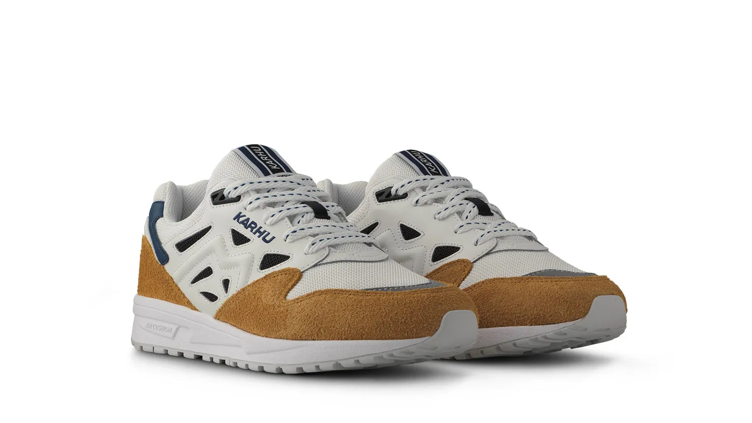 Karhu Legacy 96 Pumpkin Spice sneakers bianche in pelle