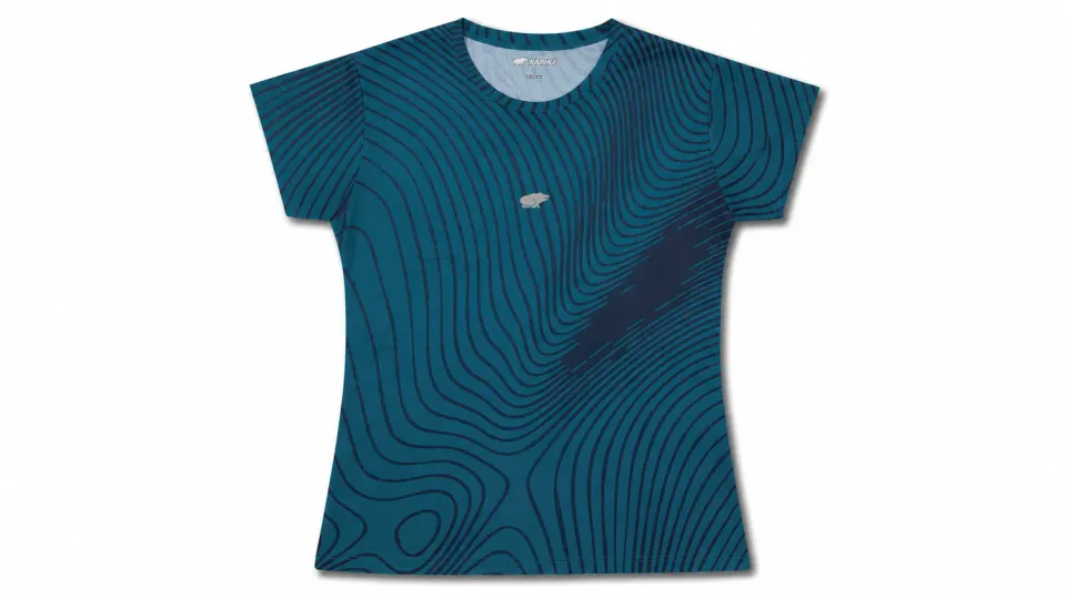 Karhu Running maglia tecnica donna Moroccan Blue elastica