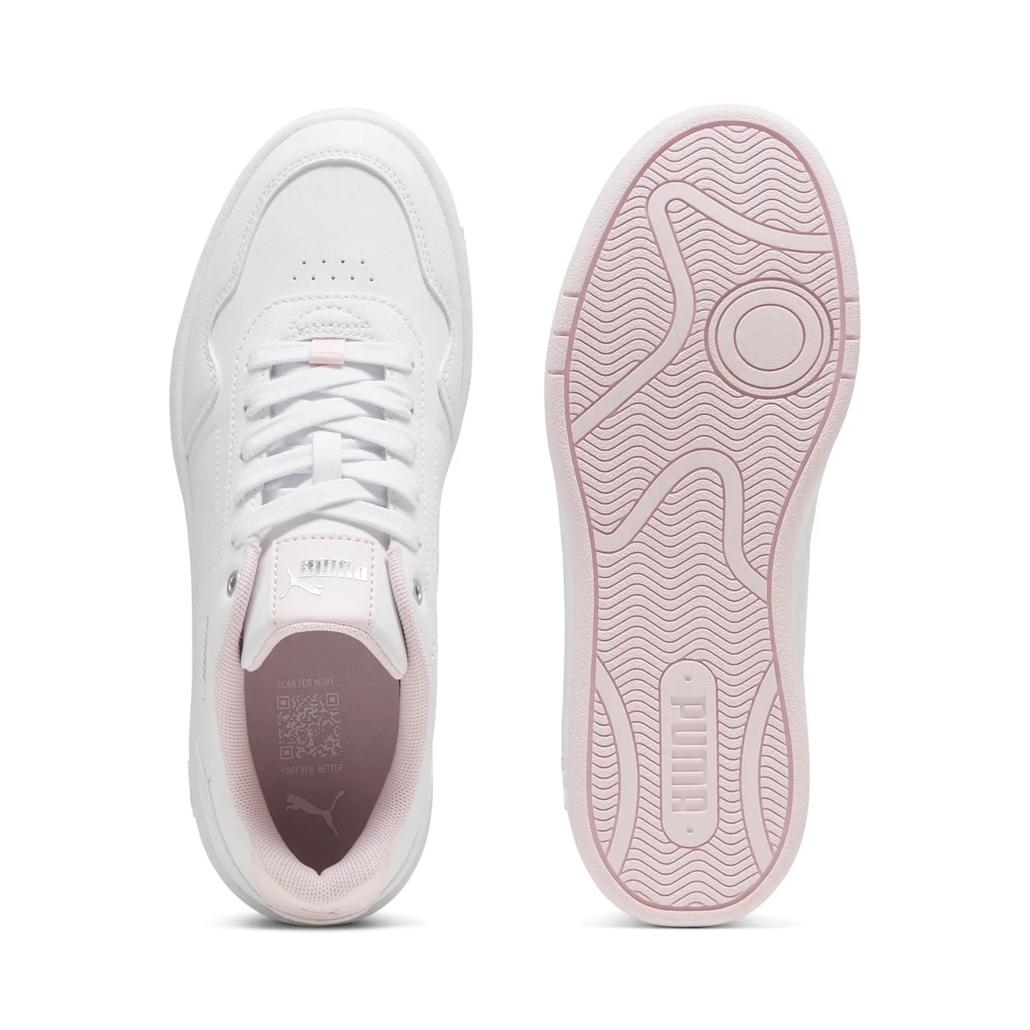 Puma Court Classy sneakers donna bianco 38 EU pelle stile tennis