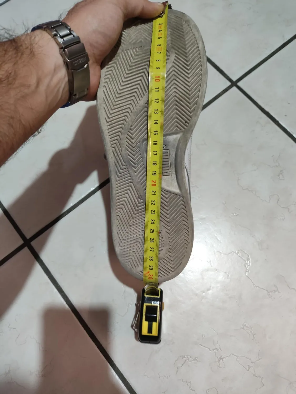 Puma Smash V2 L Sneakers 36 EU Bianche Pelle Uso Quotidiano