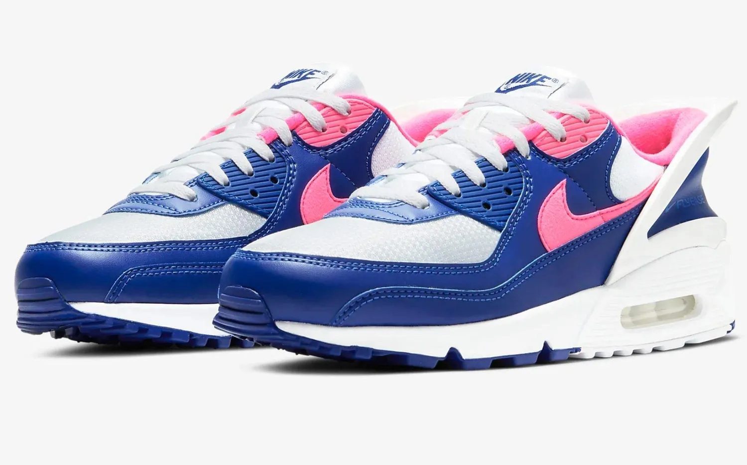 Nike Air Max 90 FlyEase scarpe corsa uomo 44 bianche