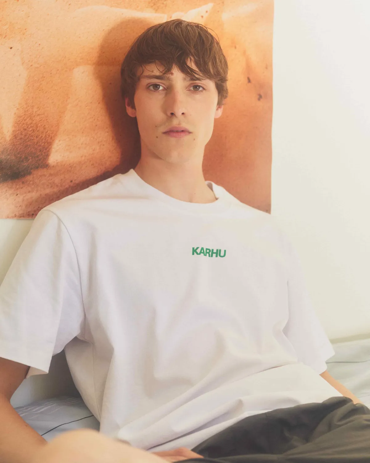 Karhu Fusion OG t-shirt bianca cotone unisex