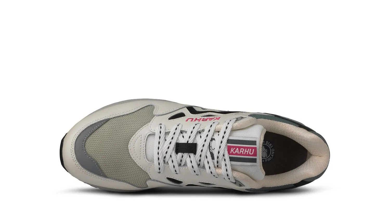 Karhu Legacy 96 sneakers bright white jet black pelle
