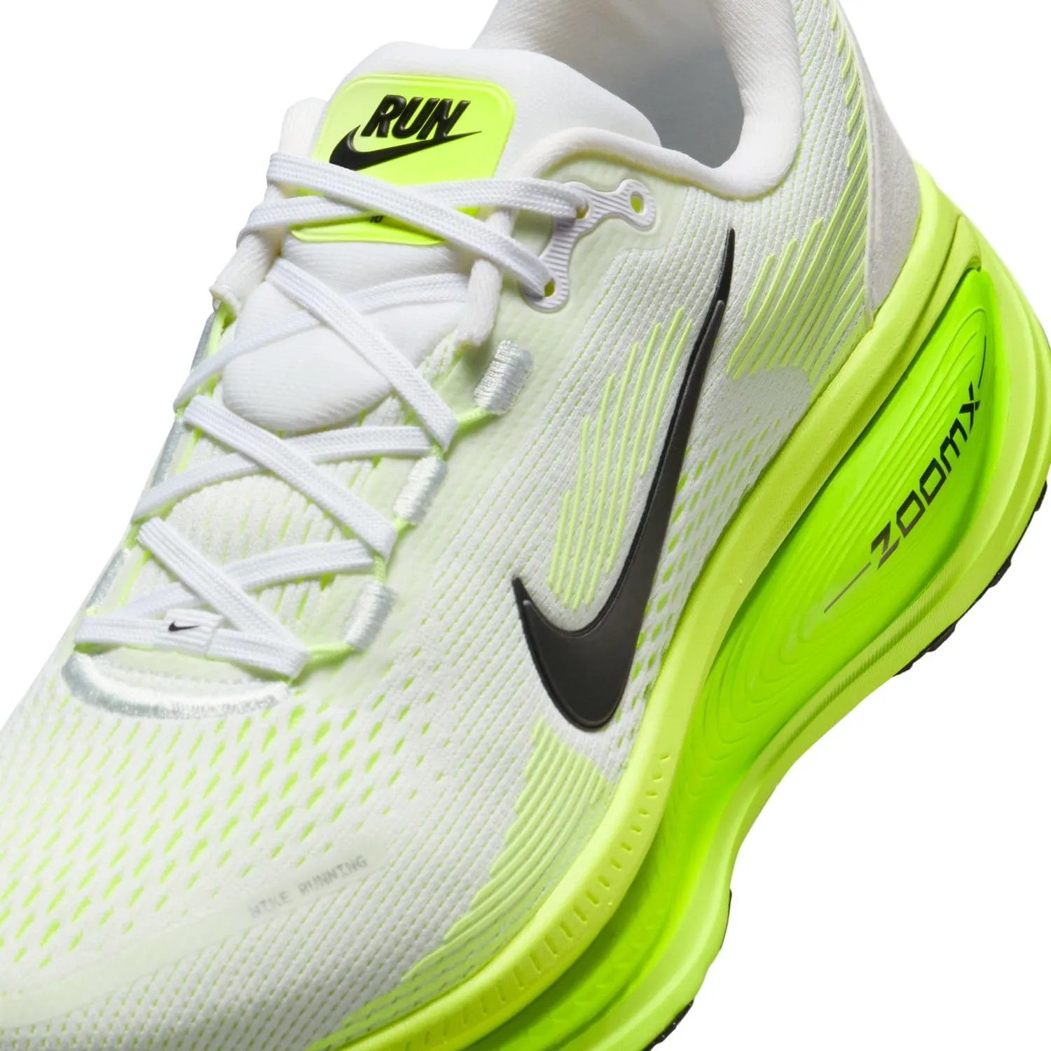 Nike Vomero 18 scarpe corsa donna bianco-verde ZoomX