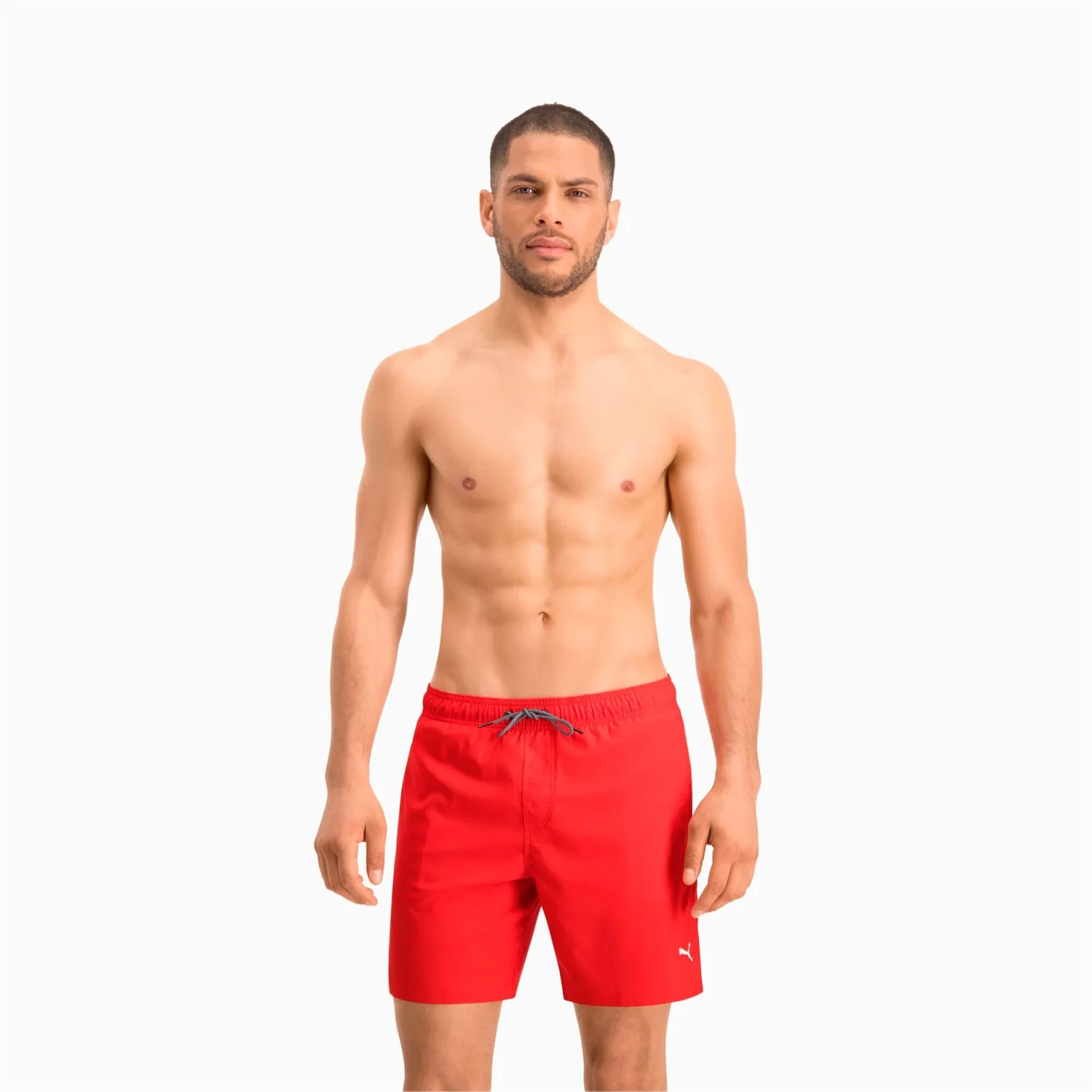 Puma costume boxer uomo M rosso coulisse