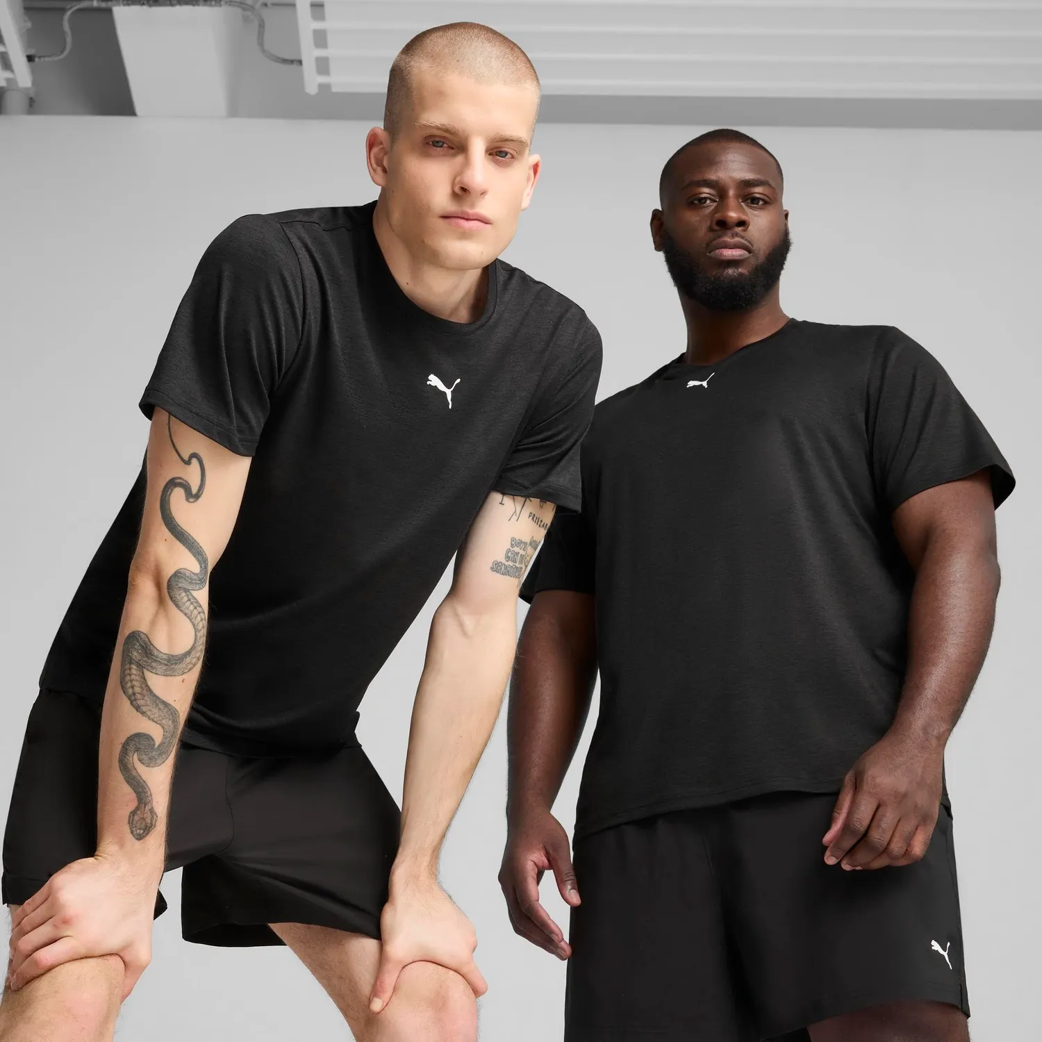 Puma Essentials Heather Cat t-shirt nero pack singolo