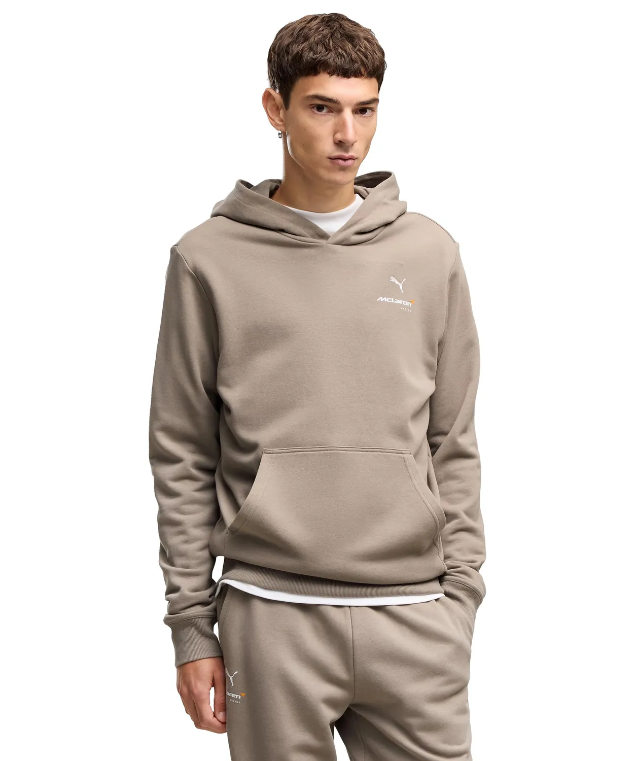 PUMA McLaren ESS 2026 felpa cappuccio Papaya